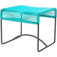 Acapulco Design Acapulco Design - Acapulco Hocker, aquaverde / schwarz