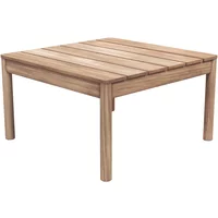Fritz Hansen Fritz Hansen - Skagerak Tradition Outdoor Couchtisch H 40 cm, Teak