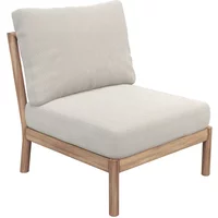 Fritz Hansen Fritz Hansen - Skagerak Tradition Outdoor Sofa Mittelmodul, Teak / light sand