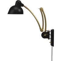 Fritz Hansen Fritz Hansen - KAISER idell 6559-W Wandleuchte, Messing / schwarz