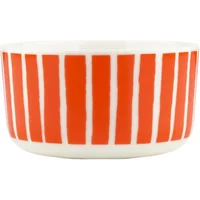 Marimekko Marimekko - Oiva Piccolo Schale, 500 ml, weiß / orange