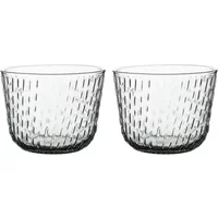 Marimekko Marimekko - Syksy Glas, 200 ml, misty grey (2er-Set)
