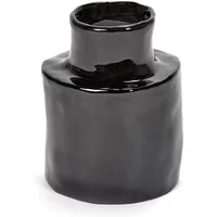 Serax Serax - Héléna Marie Vase, Ø 7 x H 9 cm, schwarz
