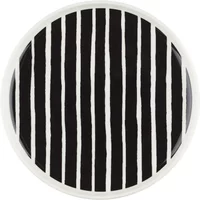 Marimekko Marimekko - Oiva Piccolo Teller, Ø 20 cm, weiß / schwarz