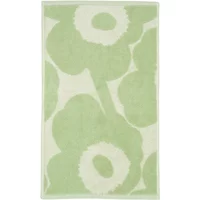 Marimekko Marimekko - Unikko Gästehandtuch, 30 x 50 cm, off-white / sage