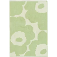 Marimekko Marimekko - Unikko Handtuch, 50 x 70 cm, off-white / sage
