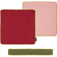 Remember Remember - Sitzkissen 40 x 40 cm, cranberry