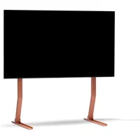 Pedestal Pedestal - Bendy Tall TV-Ständer, 40 - 70 Zoll, dusty rose