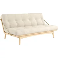 Karup Karup - Folk Schlafsofa, Kiefer klar lackiert / linen