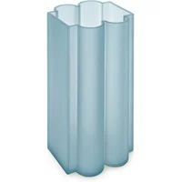 Kartell Kartell - Okra Vase, H 34 cm, hellblau