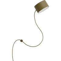 Muuto Muuto - Post LED-Wandleuchte, braungrün