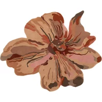 nanimarquina nanimarquina - Flora Bloom Teppich 3, 135 x 170 cm, pink