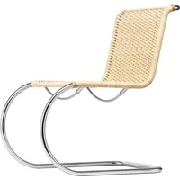 Thonet Thonet - S 533 R Stuhl, Gestell verchromt / Korbgeflecht