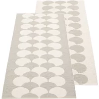 Pappelina Pappelina - Poppy Teppich, 70 x 150 cm, linen