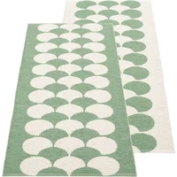 Pappelina Pappelina - Poppy Teppich, 70 x 150 cm, oregano
