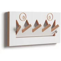 Ambivalenz Ambivalenz - Fläpps Garderobe Monsterhäng 40 x 20 cm, weiß