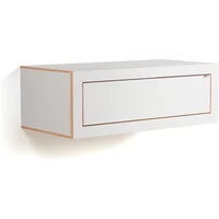 Ambivalenz Ambivalenz - Fläpps Box Wandkonsole 80 x 27 cm, weiß