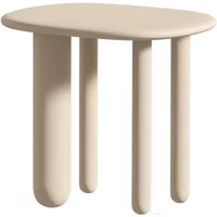 Driade Driade - Tottori Beistelltisch, H 50 cm, cream (mit 4 Beinen)