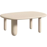 Driade Driade - Tottori Beistelltisch, H 30 cm, cream (mit 4 Beinen)