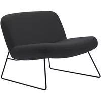 Softline Softline - Java Sessel, schwarz / khaki (Stoff Vision 443)
