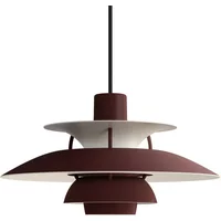 Louis Poulsen Louis Poulsen - PH 5 Mini Pendelleuchte, monochrome burgundy