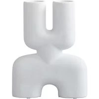 101 Copenhagen 101 Copenhagen - Cobra Vase Double Mini, bone white