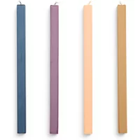 Hay HAY - Square Stabkerzen H 24 cm, dark (4er-Set)