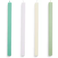Hay HAY - Square Stabkerzen H 24 cm, fresh (4er-Set)
