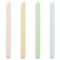 Hay HAY - Square Stabkerzen H 24 cm, pastel (4er-Set)