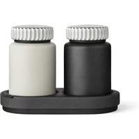 Vipp Vipp - 263 Salz- und Pfeffermühlen Set, grau / schwarz