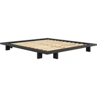 Karup Karup - Japan Bett 180 x 200 cm, Kiefer black night