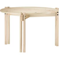 Karup Karup - Sticks Couchtisch, high Ø 60 cm, Kiefer klar lackiert