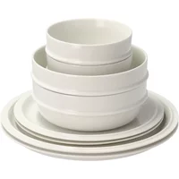 Zone Denmark Zone Denmark - Eau Geschirrset, off white (8er-Set)