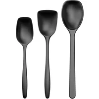 Rosti Rosti - Classic Rührlöffel-Set, carbon schwarz (3er-Set)