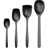 Rosti Rosti - Classic Rührlöffel-Set, carbon schwarz (4er-Set)