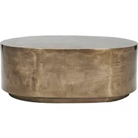 House Doctor House Doctor - Rota Couchtisch, H 37 cm, antikes messing-finish