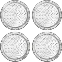 Iittala Iittala - Tundra Speiseteller Ø 154 mm, klar (4er-Set)
