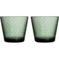 Iittala Iittala - Tundra Trinkglas 29 cl, tannengrün (2er-Set)