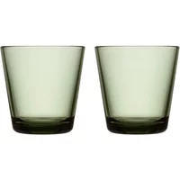 Iittala Iittala - Kartio Trinkglas 21 cl, tannengrün (2er-Set)