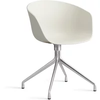 Hay HAY - About A Chair AAC 20, Aluminium poliert / melange cream 2.0 (Filzgleiter)