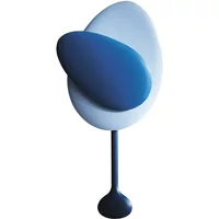 Design House Stockholm Design House Stockholm - Mellow Wanduhr, blau