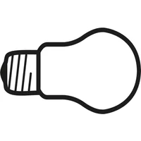 Flos Flos - LED-Leuchtmittel, Birne, E27 / 8 W, 2700K, milky white