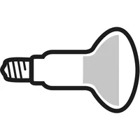 Flos Flos - LED-Leuchtmittel für Frisbi Pendelleuchte, E27 / 13W, 2700K, frosted