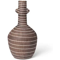 Ferm Living Ferm Living - Brura Vase, coffee / white