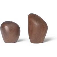 Ferm Living Ferm Living - Cairn Salz- und Pfefferstreuer, Esche karbonisiert (2er-Set)