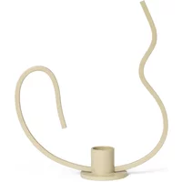 Ferm Living Ferm Living - Valse Kerzenständer niedrig, cashmere
