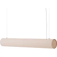 Audo Copenhagen Audo - Hashira Linear LED Pendelleuchte, L 140 cm, raw