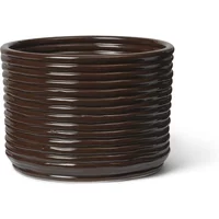 Ferm Living Ferm Living - Corduroy Blumentopf, carob brown