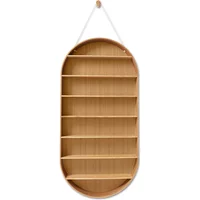 Ferm Living Ferm Living - Oval Dorm Wandregal, Eiche geölt