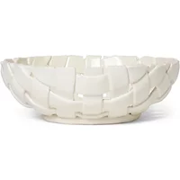 Ferm Living Ferm Living - Plait Schale, Ø 30 cm, off-white